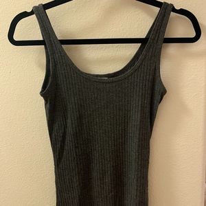 Only Dark Gray Sleeveless Tank Top